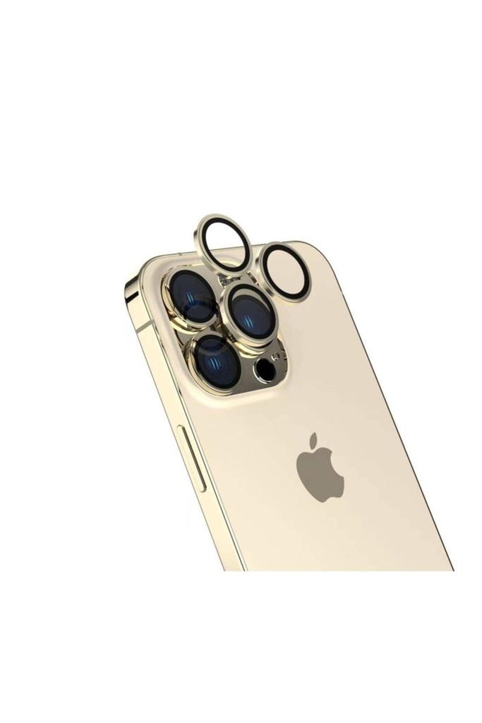 Apple iPhone 15 Pro Max Uyumlu Zore Safir CL-15 Parmak İzi Bırakmayan Anti-Reflective Kamera Lens Koruyucu