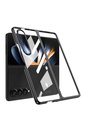 Samsung Galaxy Z Fold 4 Uyumlu Kılıf Zore Full Camlı Kıpta Kapak