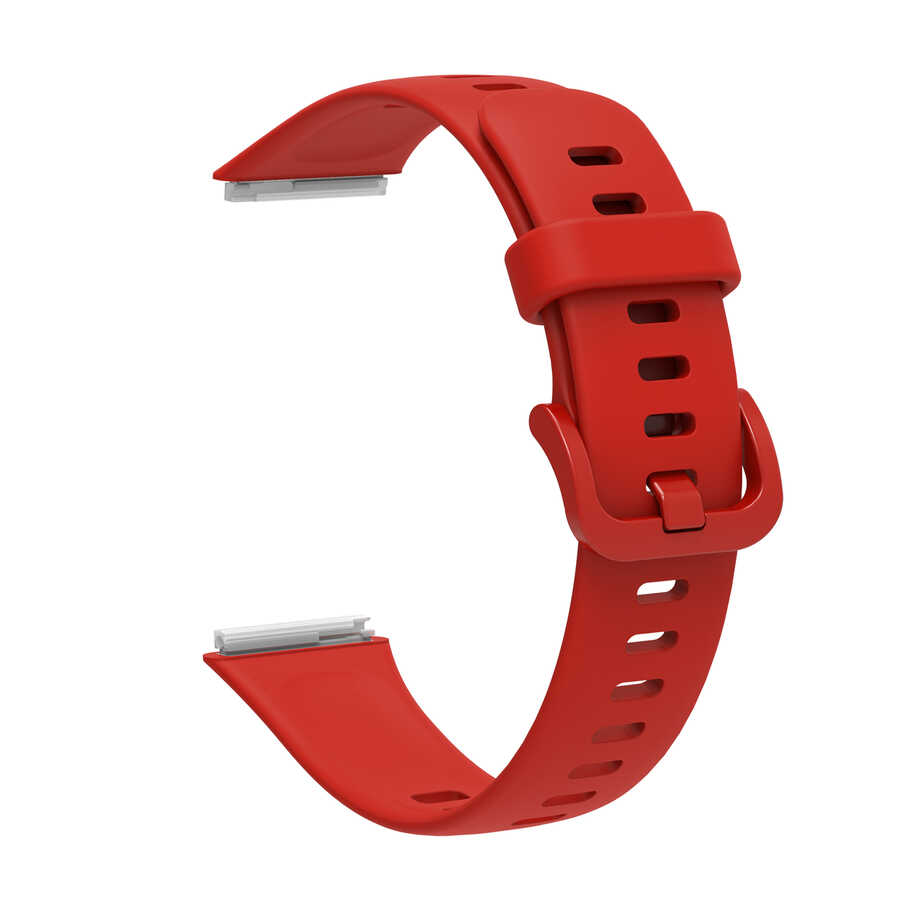 Huawei Band 7 Uyumlu Kordon Silikon Yumuşak Spor Esnek Zore KRD-71 Kayış