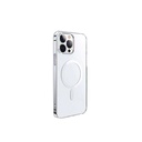 Apple iPhone 14 Pro Max Uyumlu Wiwu M-safe Şarj Özellikli Lens Korumalı Şeffaf Silikon Kapak