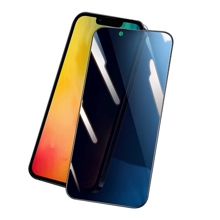 [RNZ-TA79123] Apple iPhone 14 Plus Uyumlu Benks 0.3mm V Pro Privacy Hayalet Ekran Koruyucu