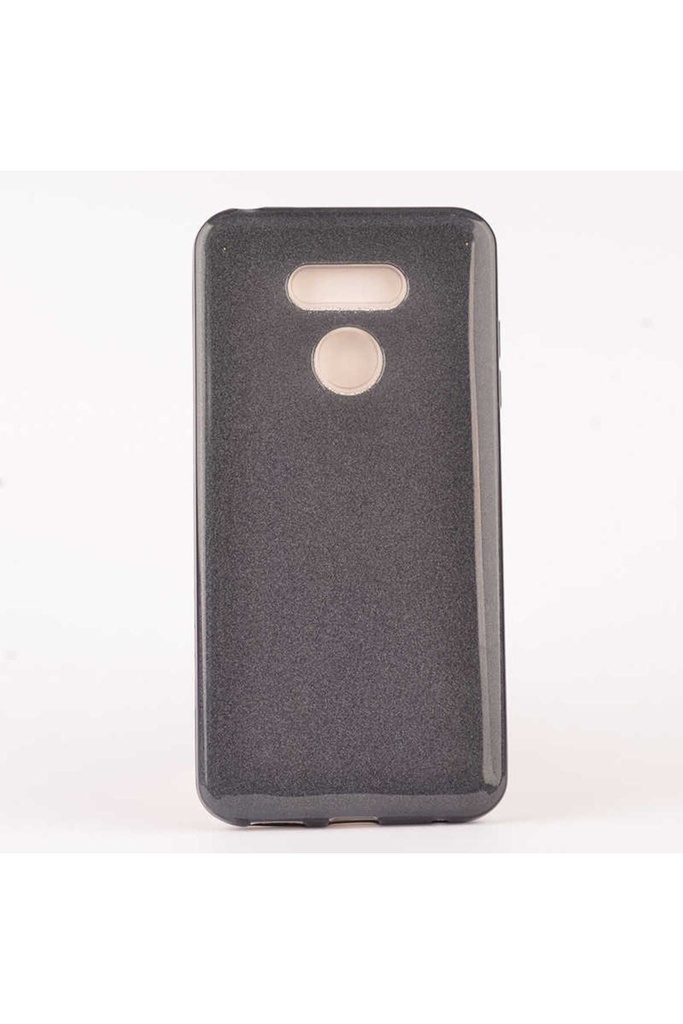 [RNZ-TA29896] LG G6 Uyumlu Kılıf Zore Shining Silikon (Siyah)