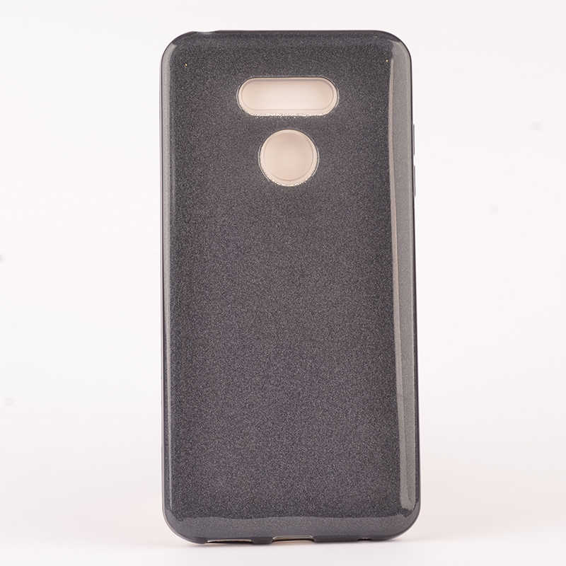 [RNZ-TA29896] LG G6 Uyumlu Kılıf Zore Shining Silikon (Siyah)