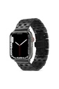 Apple Watch Ultra 49mm Uyumlu Kordon Metal Geçmeli Paslanmaz KRD-20 Kayış