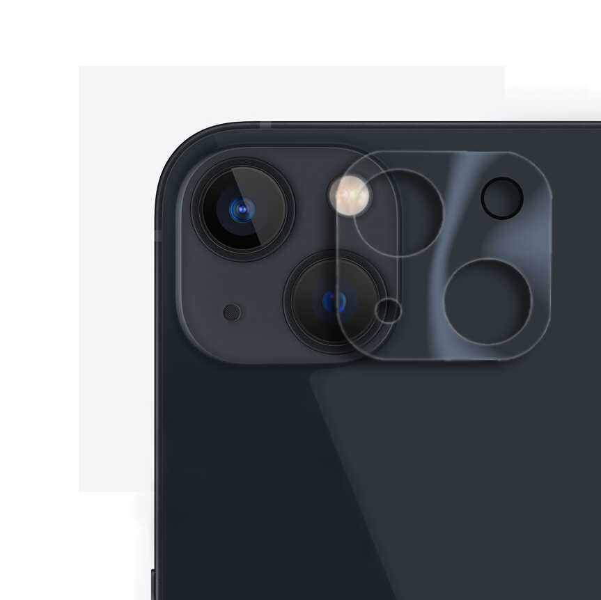 Apple iPhone 13 Mini Uyumlu Go Des Lens Shield Kamera Lens Koruyucu