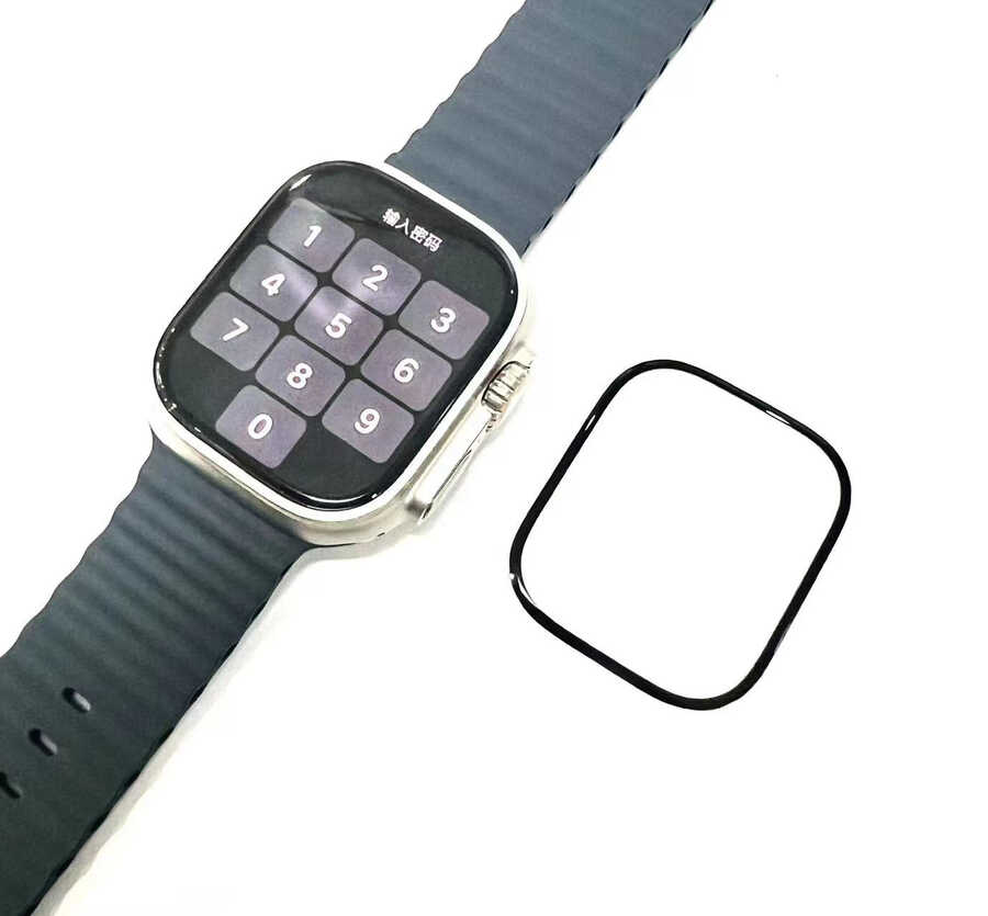 [RNZ-TA79733] Apple Watch Ultra 49mm Uyumlu Zore PMMA Pet Saat Ekran Koruyucu