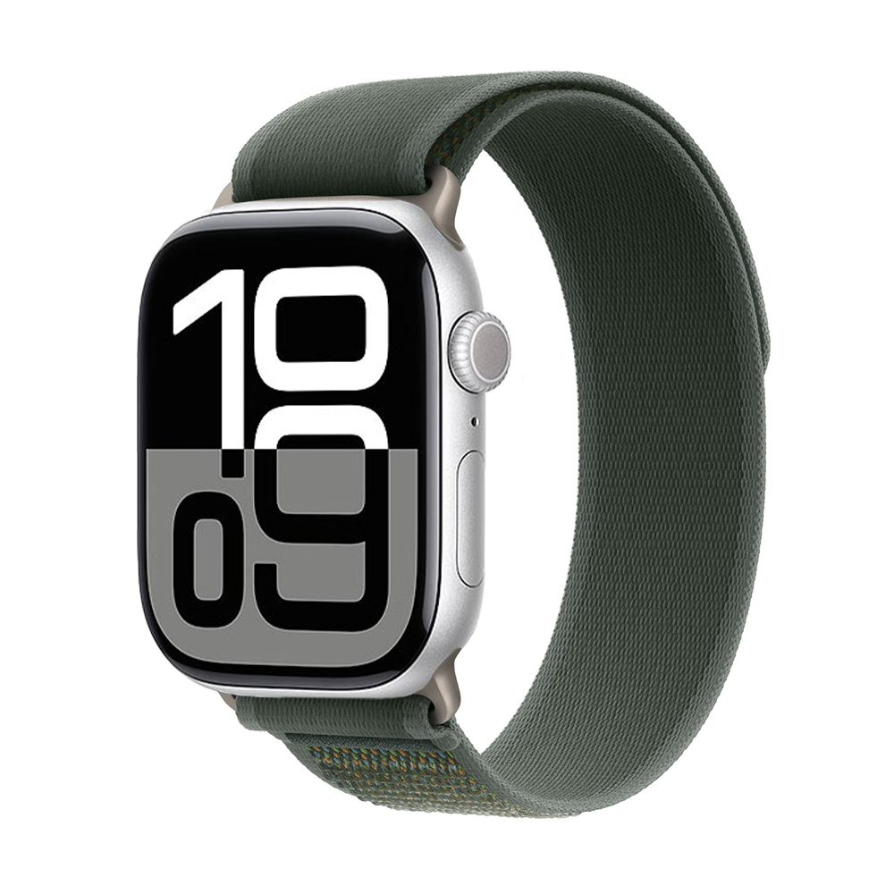 Apple Watch 44mm Uyumlu Kordon Trail Loop Hasır Yumuşak Kumaş Zore KRD-77 Kayış