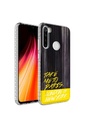 Xiaomi Redmi Note 8 Uyumlu Kılıf Airbag Kenarlı Renkli Desenli Silikon Zore Elegans Kapak