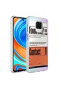 Xiaomi Redmi Note 8 Uyumlu Kılıf Airbag Kenarlı Renkli Desenli Silikon Zore Elegans Kapak