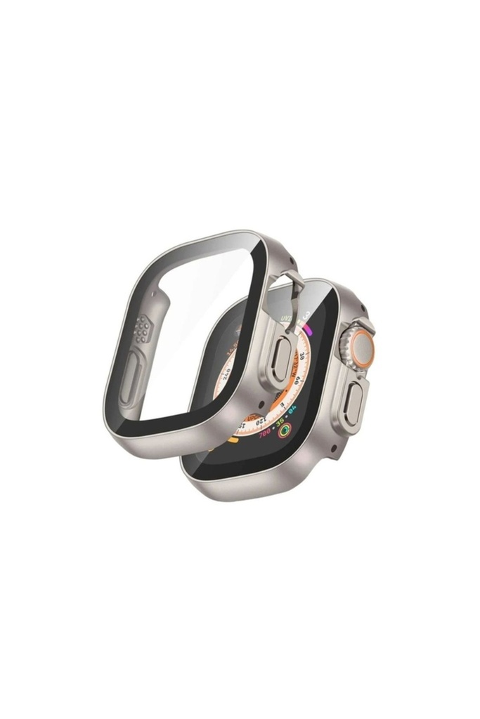 Apple Watch Ultra 49mm Uyumlu Kasa ve Ekran Koruyucu Zore Watch Gard 20