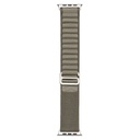Apple Watch 44mm Uyumlu Kordon Alpine Hasır Örgü Zore KRD-74 Kumaş Kayış