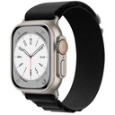 Apple Watch 44mm Uyumlu Kordon Alpine Hasır Örgü Zore KRD-74 Kumaş Kayış