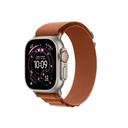 Apple Watch 42mm Uyumlu Kordon Alpine Hasır Örgü Zore KRD-74 Kumaş Kayış