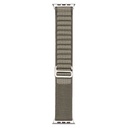 Apple Watch 7 45mm Uyumlu Kordon Alpine Hasır Örgü Zore KRD-74 Kumaş Kayış