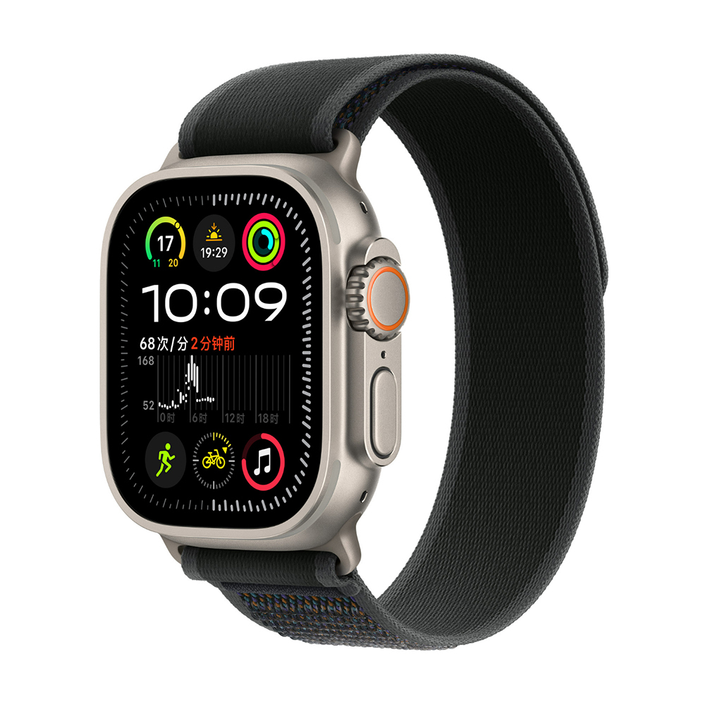 Apple Watch Ultra 49mm Uyumlu Kordon Trail Loop Hasır Yumuşak Kumaş Zore KRD-77 Kayış