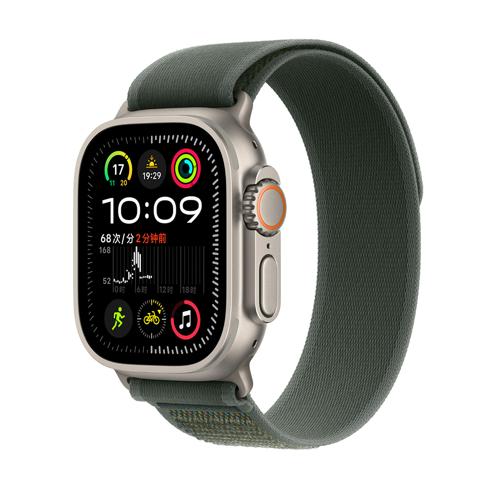 Apple Watch Ultra 49mm Uyumlu Kordon Trail Loop Hasır Yumuşak Kumaş Zore KRD-77 Kayış