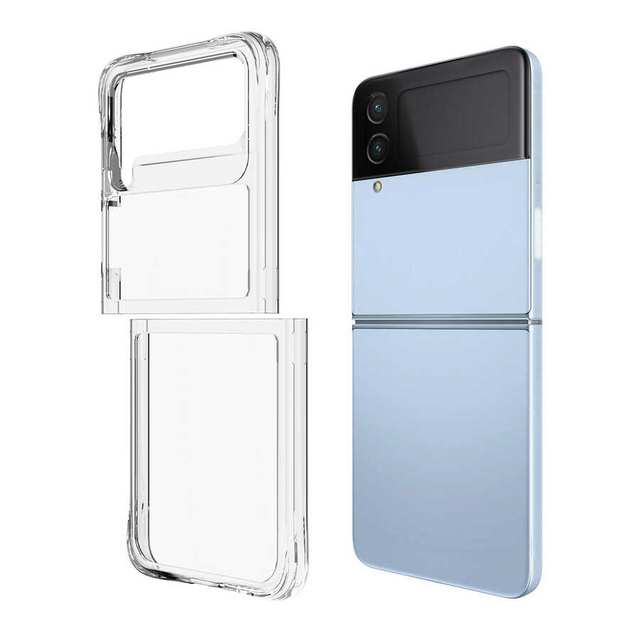 [RNZ-TA80151] Samsung Galaxy Z Flip 4 Uyumlu Kılıf Zore Vonn Kapak