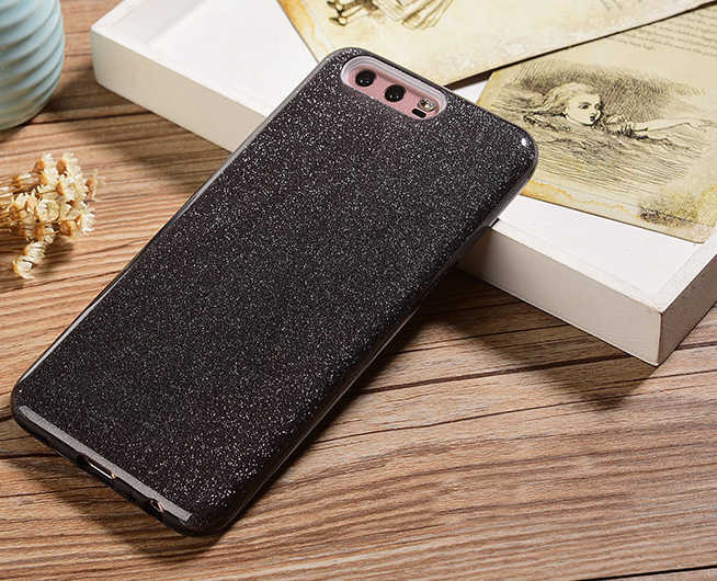 [RNZ-TA6227] Huawei P10 Uyumlu Kılıf Zore Shining Silikon (Siyah)