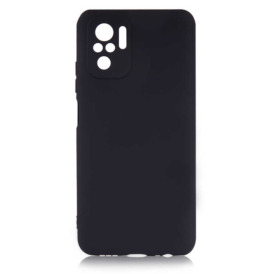 [RNZ-TA80055] Xiaomi Poco M5S Uyumlu Kılıf Zore Premier Silikon Kapak (Siyah)