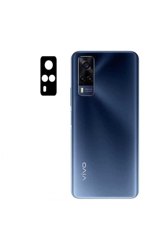 Vivo Y53S 4G Uyumlu Zore 3D Kamera Camı