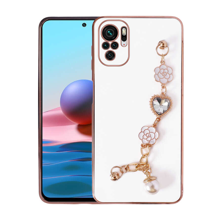 Xiaomi Poco M5S Uyumlu Kılıf El Tutamaçlı Kamera Korumalı Zore Taka Silikon Kapak
