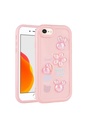 Apple iPhone 11 Pro Uyumlu Kılıf Kabartma Figürlü Parlak Zore Toys Silikon Kapak