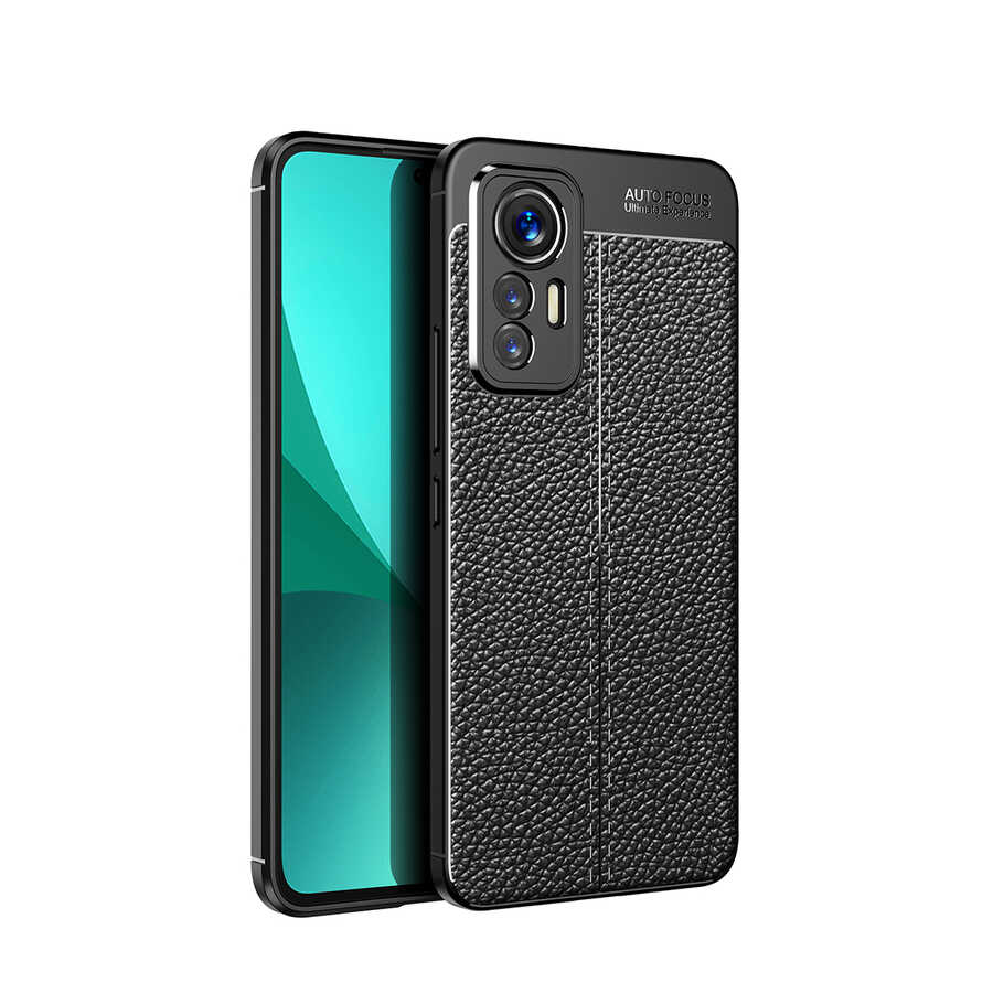 [RNZ-TA80164] Xiaomi Mi 12 Lite Uyumlu Kılıf Zore Niss Silikon Kapak (Siyah)