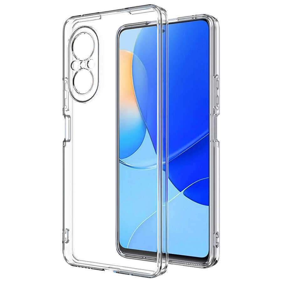 [RNZ-TA80221] Huawei Nova 9 SE Uyumlu Kılıf Zore Kamera Korumalı Süper Silikon Kapak