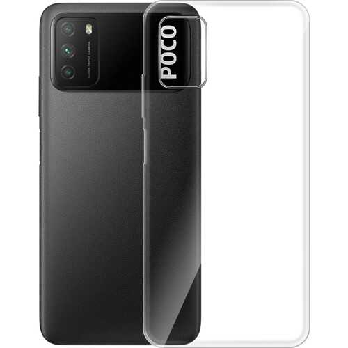 [RNZ-TA80225] Xiaomi Poco M3 Uyumlu Kılıf Zore Kamera Korumalı Süper Silikon Kapak
