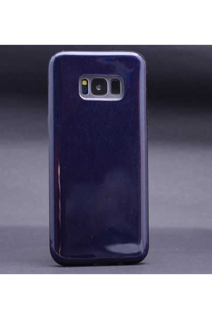 [RNZ-TA6247] Samsung Galaxy S8 Plus Uyumlu Kılıf Zore Shining Silikon (Siyah)