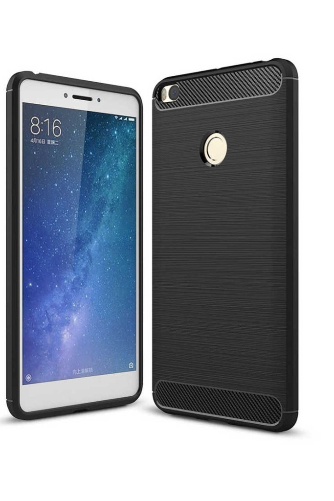 [RNZ-TA640] Xiaomi Mi Max 2 Uyumlu Kılıf Zore Room Silikon Kapak (Siyah)