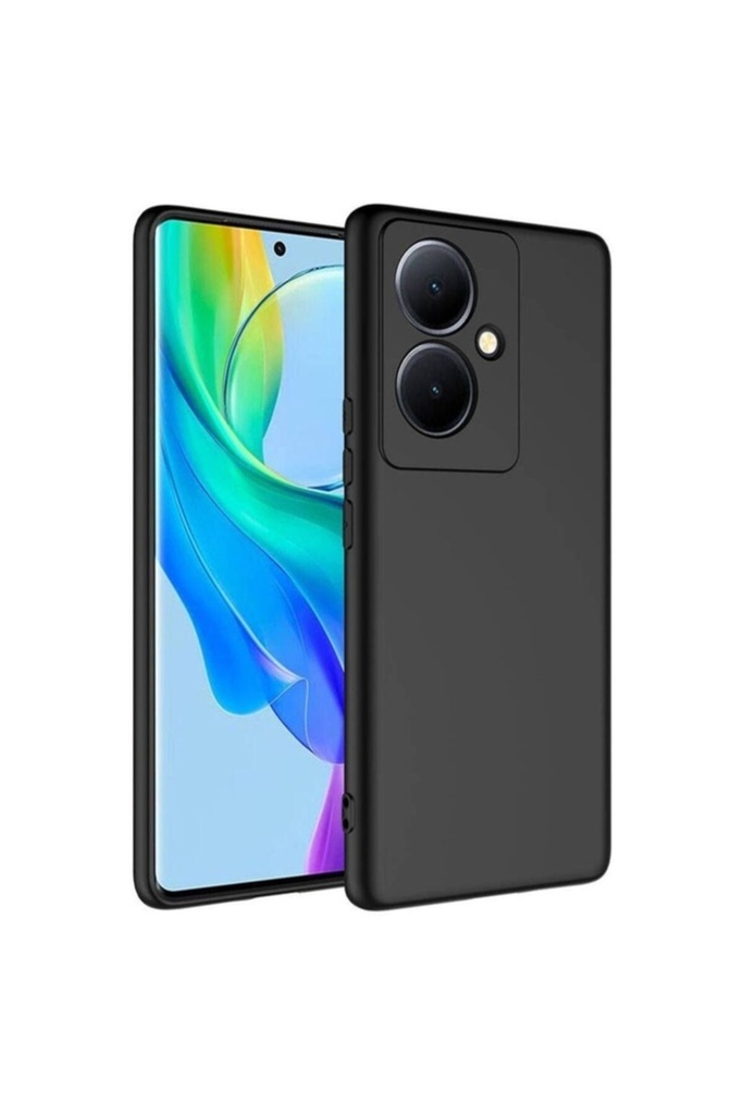 [RNZ-TA96253] Vivo V29 Lite 5G Uyumlu Kılıf Zore Mara Lansman Kapak (Siyah)