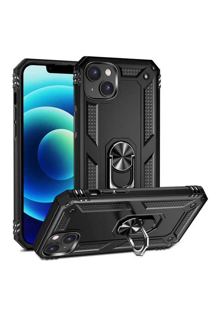 [RNZ-TA80356] Apple iPhone 14 Plus Uyumlu Kılıf Zore Vega Kapak (Siyah)