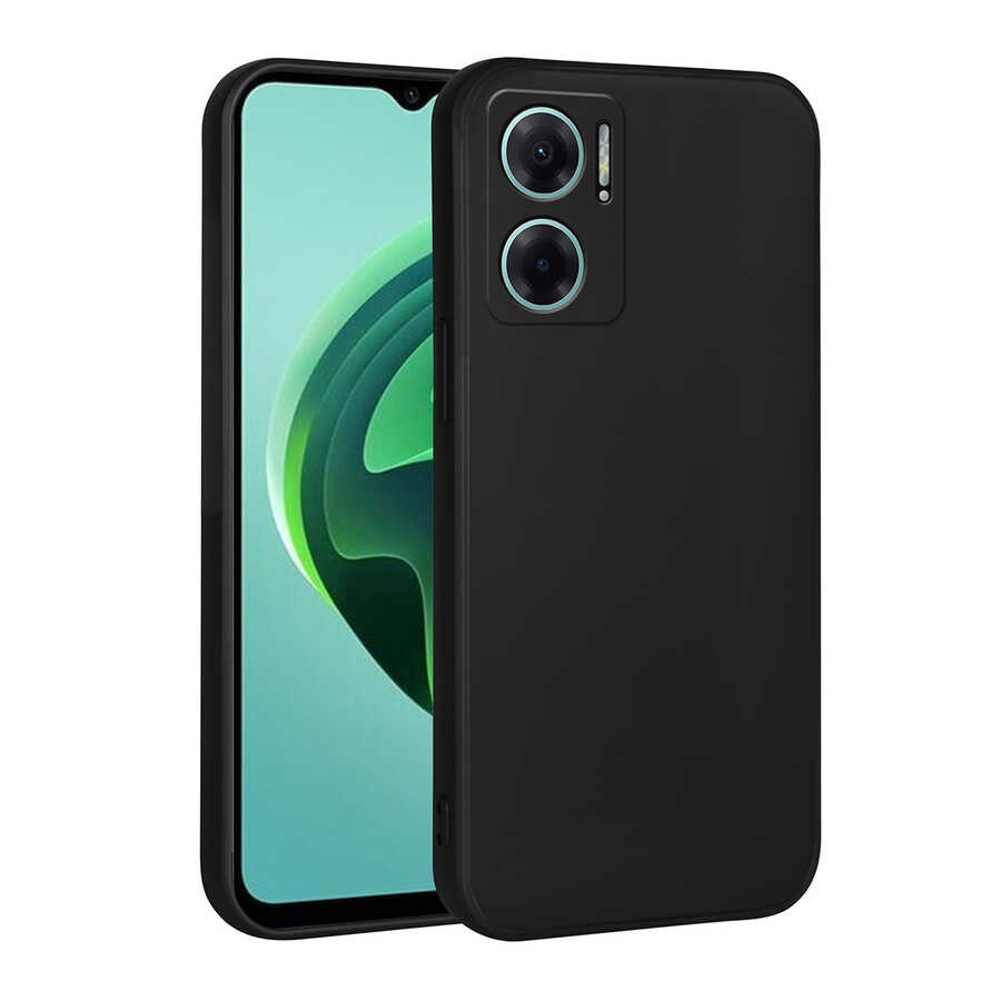 [RNZ-TA80425] Xiaomi Redmi 10 5G Uyumlu Kılıf Zore Premier Silikon Kapak (Siyah)