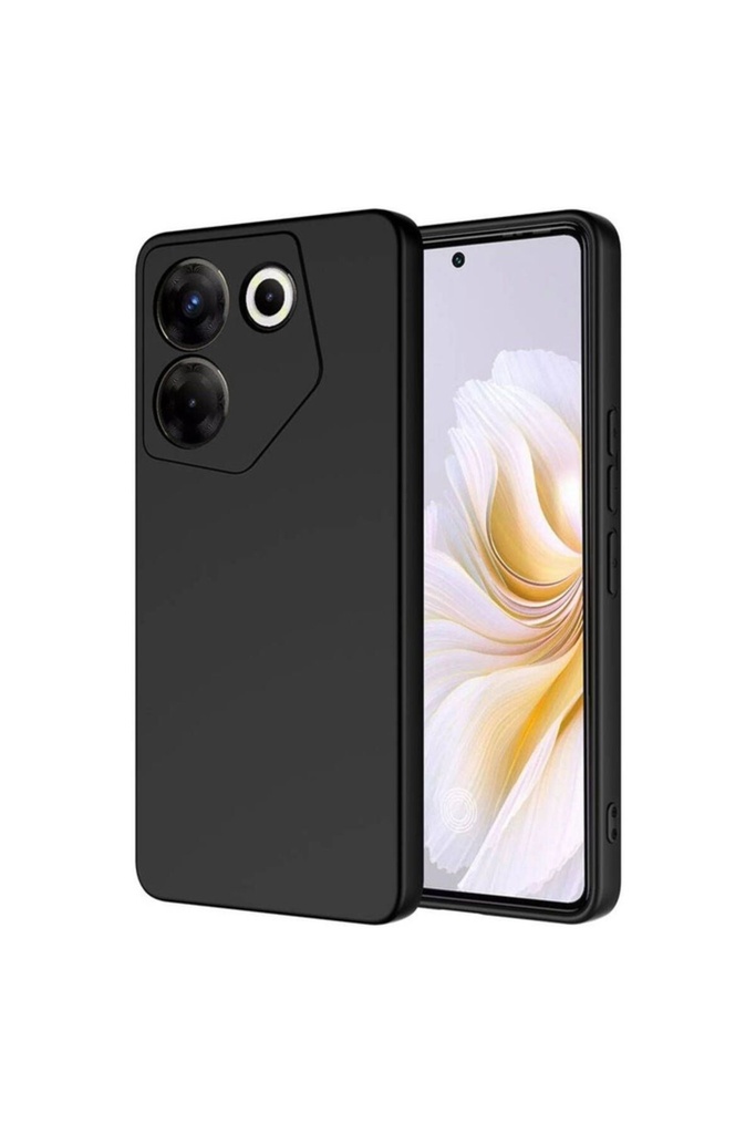 [RNZ-TA96279] Tecno Camon 20 Pro 5G Uyumlu Kılıf Zore Mara Lansman Kapak (Siyah)