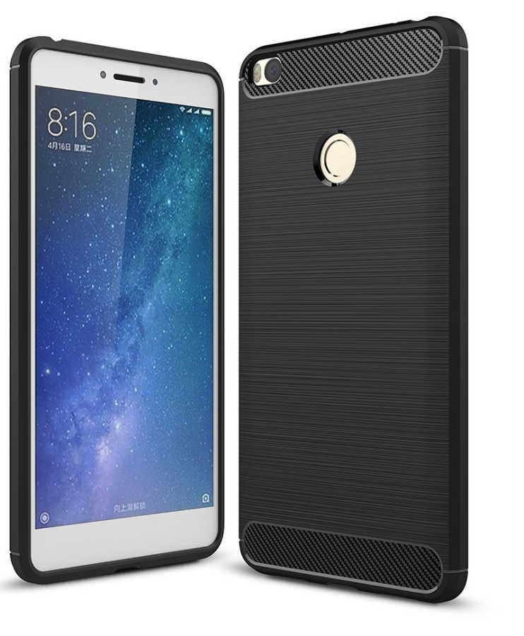 [RNZ-TA643] Xiaomi Mi Max Uyumlu Kılıf Zore Room Silikon Kapak (Siyah)