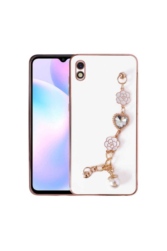Xiaomi Redmi 9A Uyumlu Kılıf El Tutamaçlı Kamera Korumalı Zore Taka Silikon Kapak