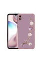 Xiaomi Redmi 9A Uyumlu Kılıf El Tutamaçlı Kamera Korumalı Zore Taka Silikon Kapak