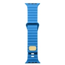 Apple Watch 44mm Uyumlu Kordon Silikon Soft Yüzey Metal Tokalı KRD-73 Kayış