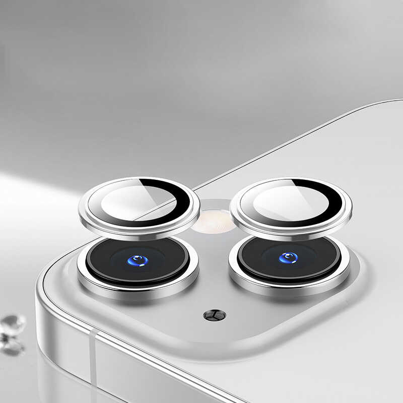 Apple iPhone 14 Uyumlu ​​​Plus Wiwu Lens Guard Metal Kamera Lens Koruyucu