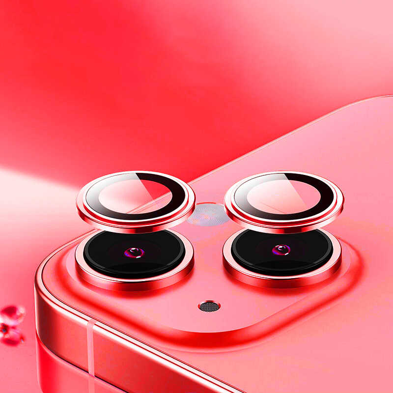 Apple iPhone 14 Uyumlu ​​​Plus Wiwu Lens Guard Metal Kamera Lens Koruyucu