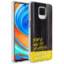 Xiaomi Redmi Note 9S Uyumlu Kılıf Airbag Kenarlı Renkli Desenli Silikon Zore Elegans Kapak