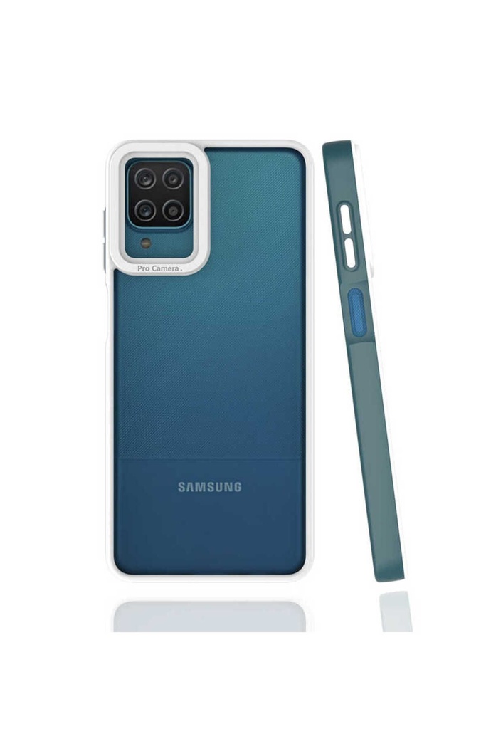 Samsung Galaxy A12 Uyumlu Kılıf Zore Mima Kapak