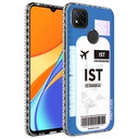 Xiaomi Redmi 9C Uyumlu Kılıf Airbag Kenarlı Renkli Desenli Silikon Zore Elegans Kapak