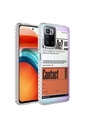 Xiaomi Redmi 10 Uyumlu Kılıf Airbag Kenarlı Renkli Desenli Silikon Zore Elegans Kapak