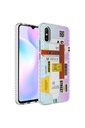 Xiaomi Redmi 9A Uyumlu Kılıf Airbag Kenarlı Renkli Desenli Silikon Zore Elegans Kapak