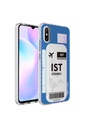 Xiaomi Redmi 9A Uyumlu Kılıf Airbag Kenarlı Renkli Desenli Silikon Zore Elegans Kapak