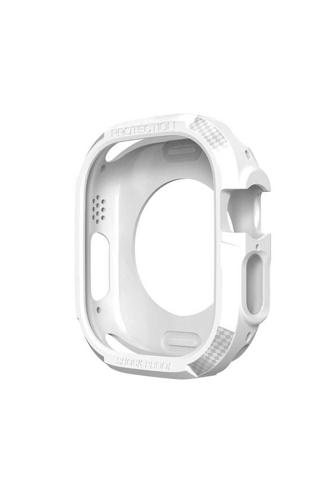 Apple Watch Ultra 49mm Uyumlu Silikon TPU Kasa Koruyucu Zore Watch Gard 17