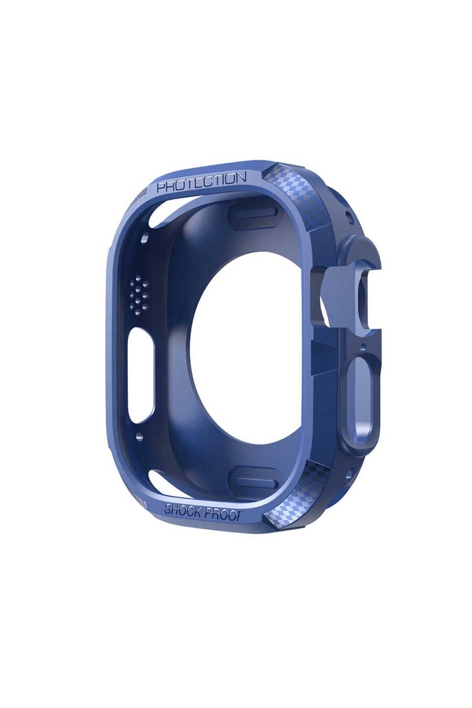Apple Watch Ultra 49mm Uyumlu Silikon TPU Kasa Koruyucu Zore Watch Gard 17