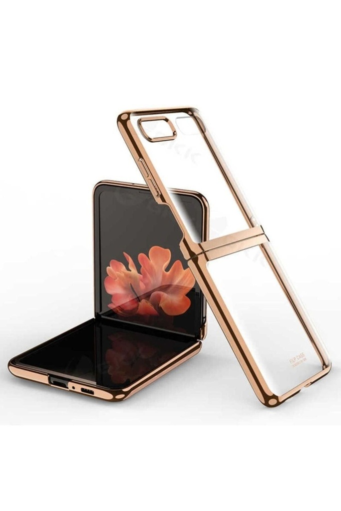 Samsung Galaxy Z Flip Uyumlu Kılıf Zore Kıpta Kapak
